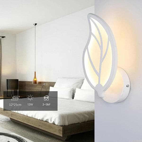 Modern Ceiling Light Leaf Shape LED For Bedroom Living Room ...