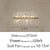 Crystal Chandelier Dandelion Starburst Shape LED Pendant Lighting