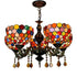 Tiffany Style chandelier Stained Glass Antique Deisign Home Decoration