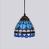 Pendant Light Classic Tiffany Style Stained Glass Hanging Light