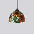 Pendant Light Classic Retro Tiffany Style Stained Glass