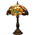 Vintage Table Lamp Tiffany Style Stained Glass For Bedside