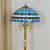 Traditional Floor Lamp Tiffany Style Stained Glass Lamp Shade Decor