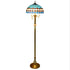 Traditional Floor Lamp Tiffany Style Stained Glass Lamp Shade