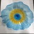 Glass Wall Bowls Dale Tiffany Murano Glass Blue And Yellow D12inches